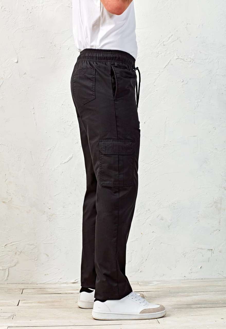 'ESSENTIAL' CHEF'S CARGO POCKET TROUSERS