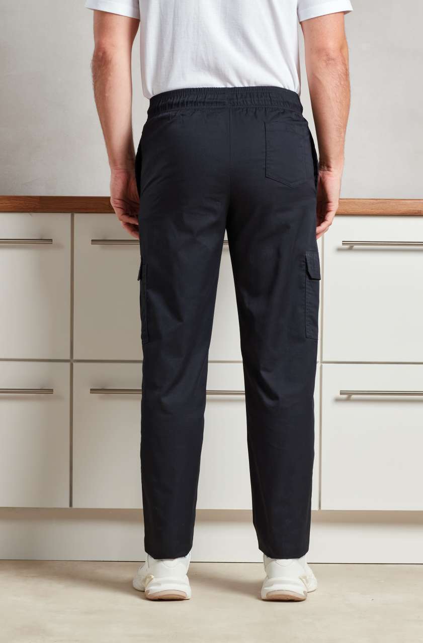 'ESSENTIAL' CHEF'S CARGO POCKET TROUSERS