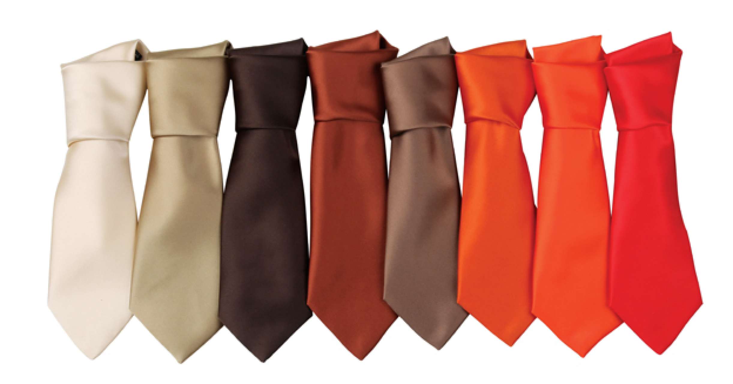 'COLOURS COLLECTION' SATIN TIE