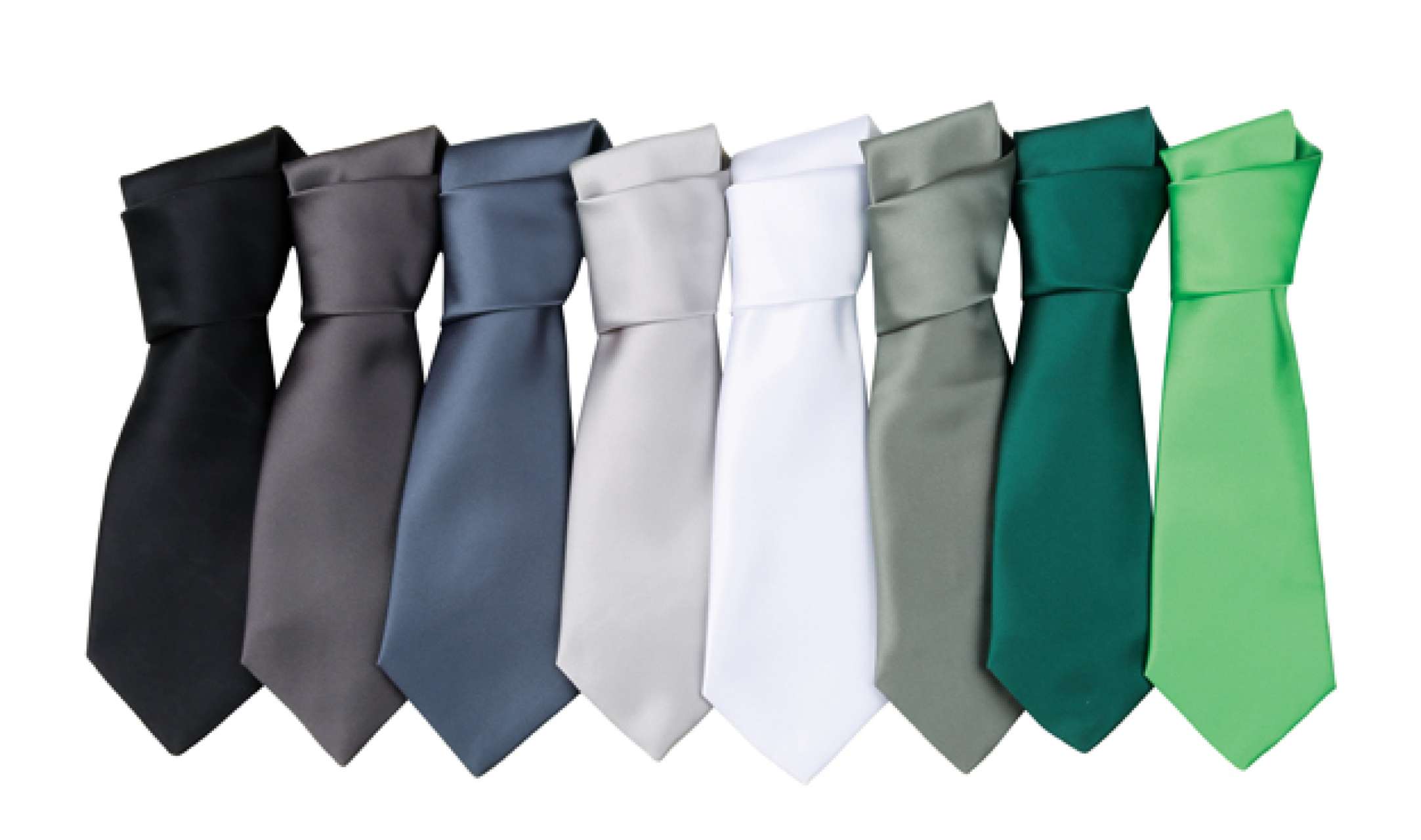 'COLOURS COLLECTION' SATIN TIE