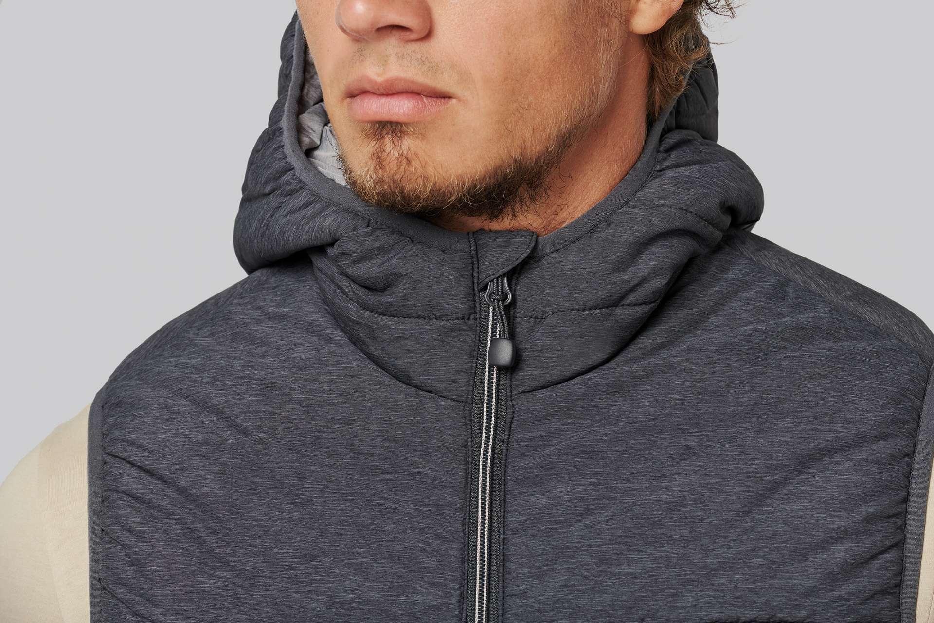 ADULT HOODED BODYWARMER