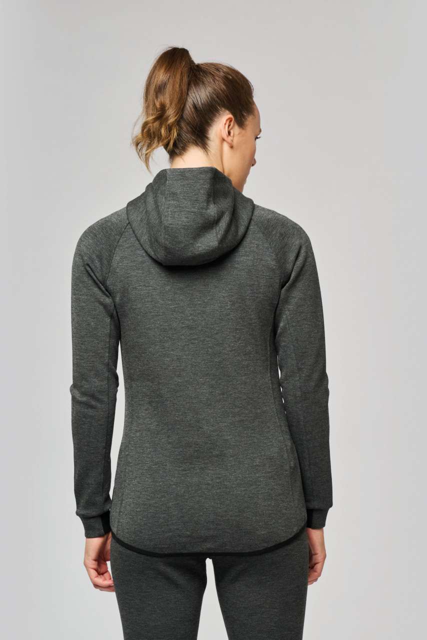 LADIES’ HOODED SWEATSHIRT