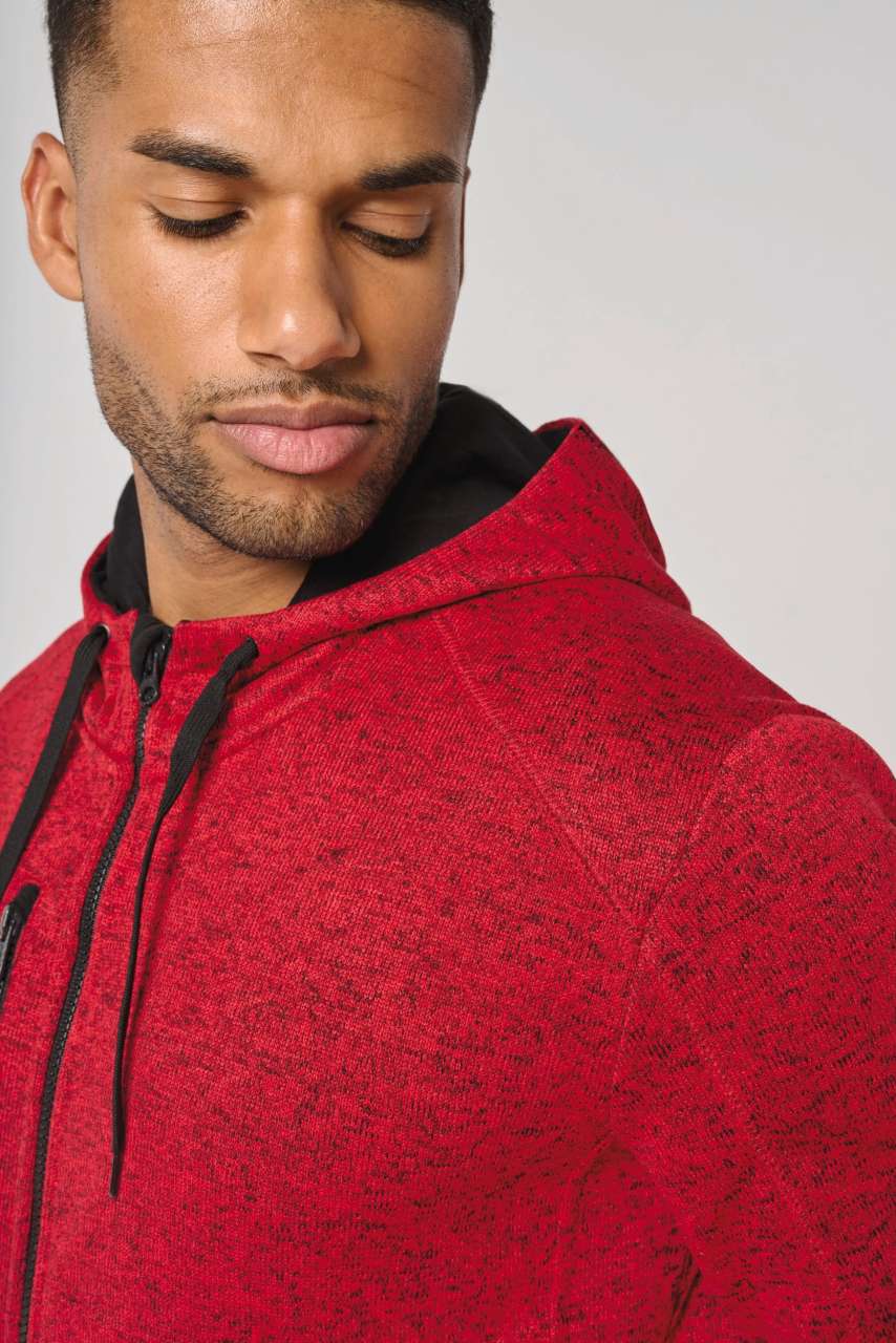 FÉRFI HEATHER KAPUCNIS DZSEKI