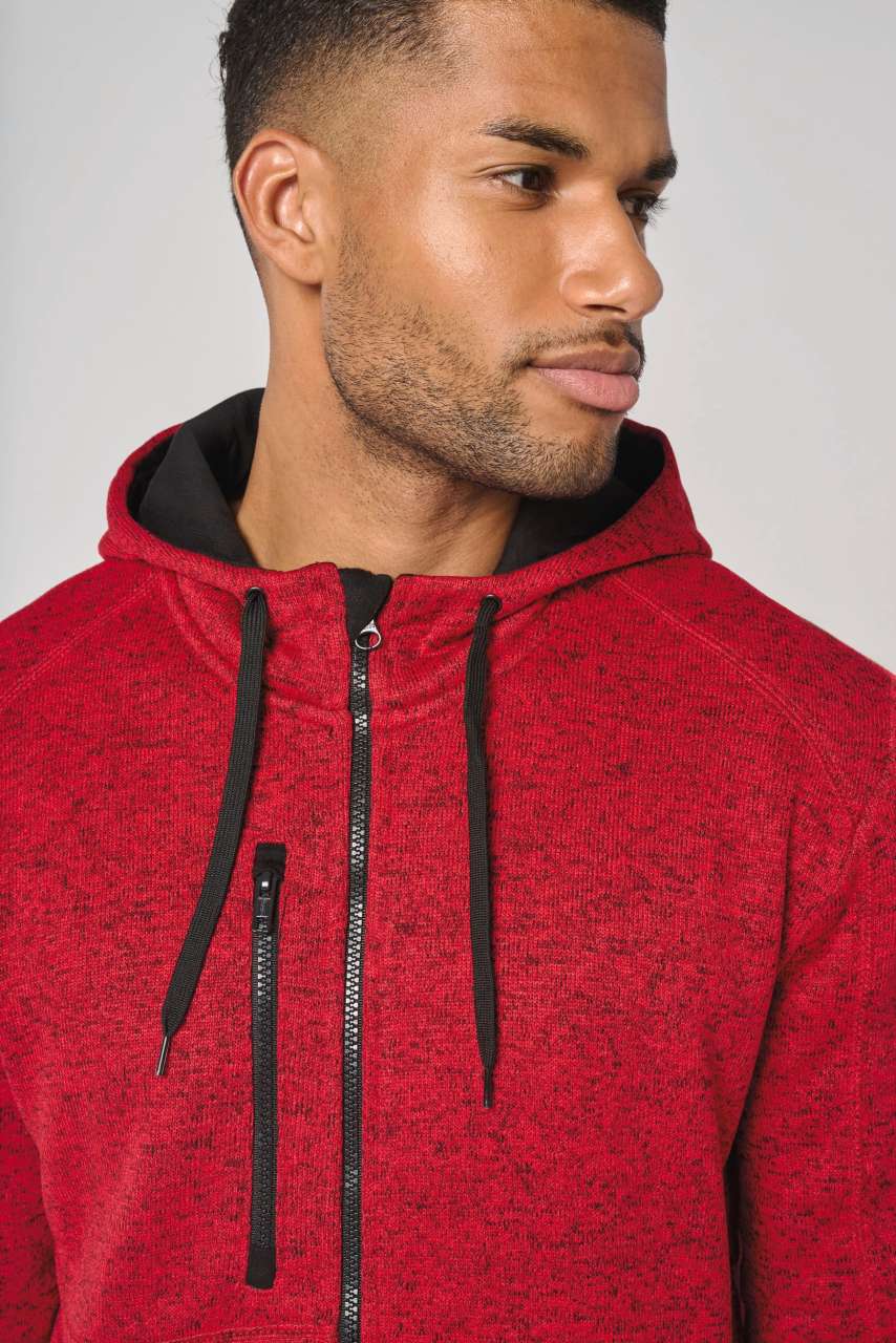 FÉRFI HEATHER KAPUCNIS DZSEKI