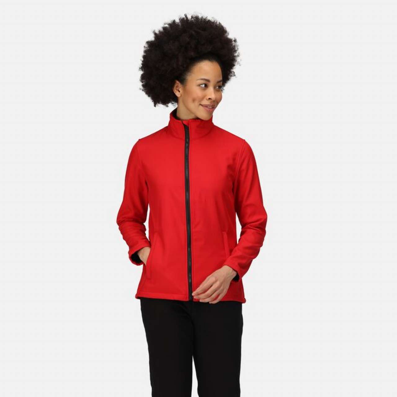 ABLAZE WOMEN'S PRINTABLE SOFTSHELL