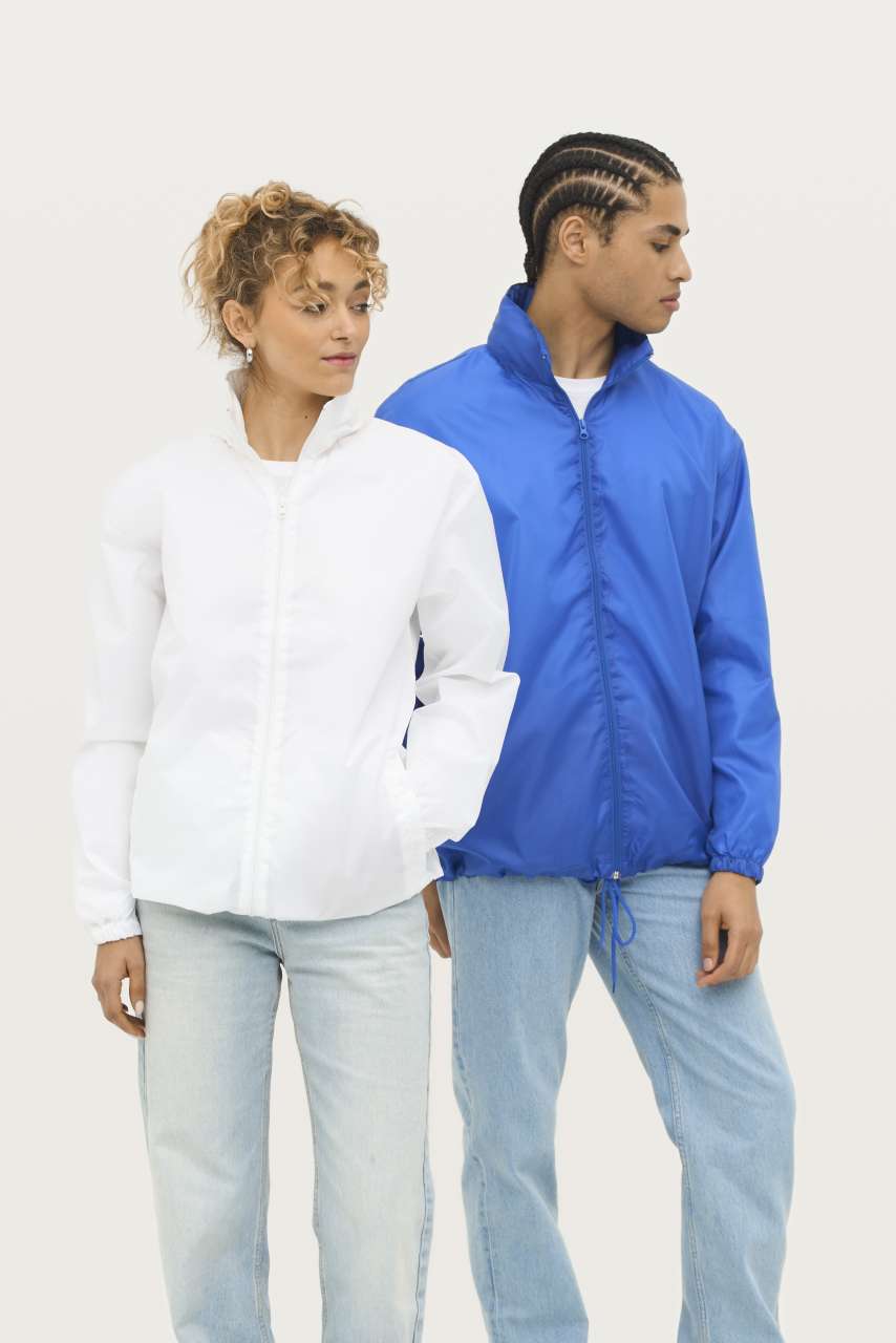 SOL'S SHIFT - UNISEX WATER REPELLENT WINDBREAKER