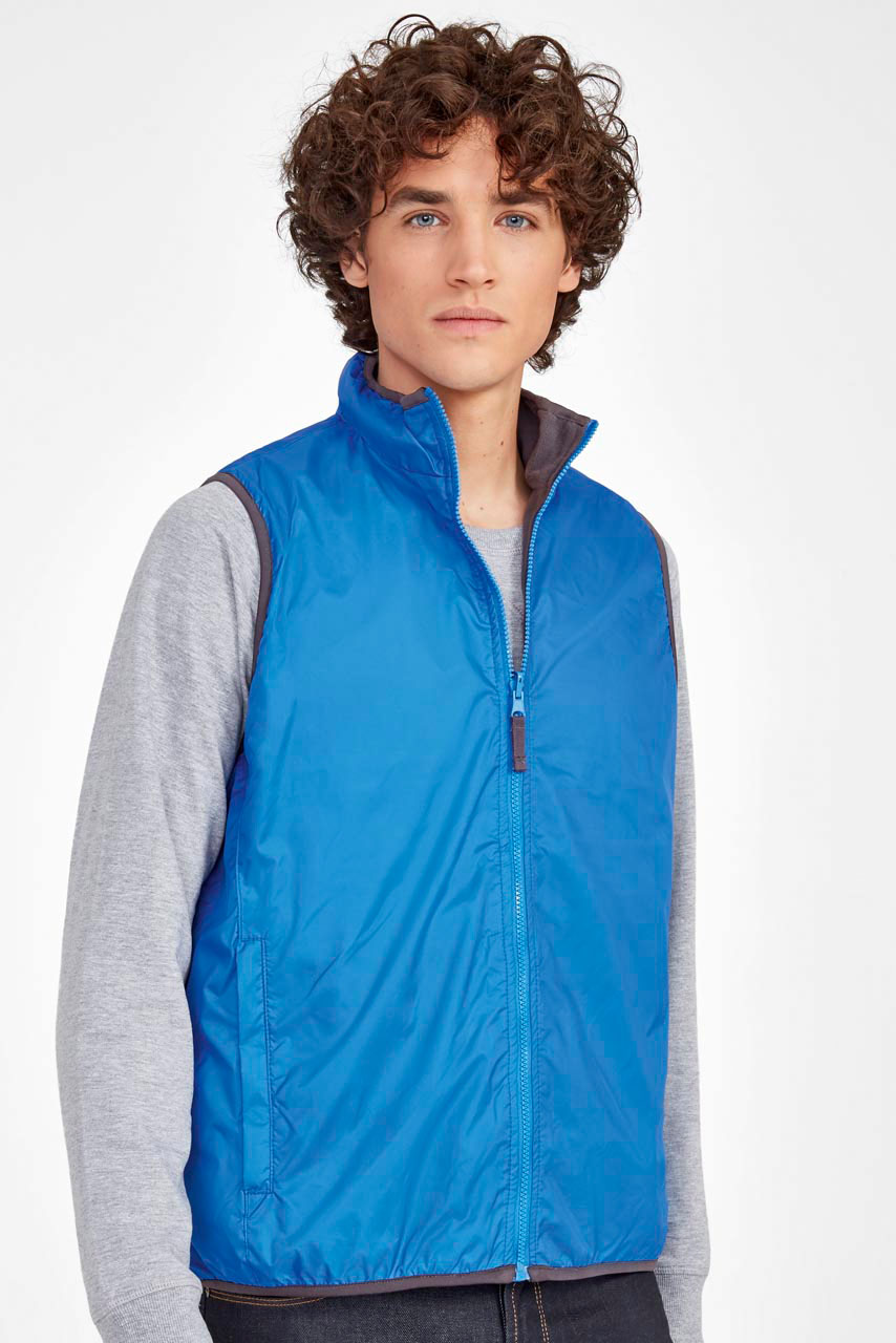 SOL'S WINNER - UNISEX CONTRASTED REVERSIBLE BODYWARMER