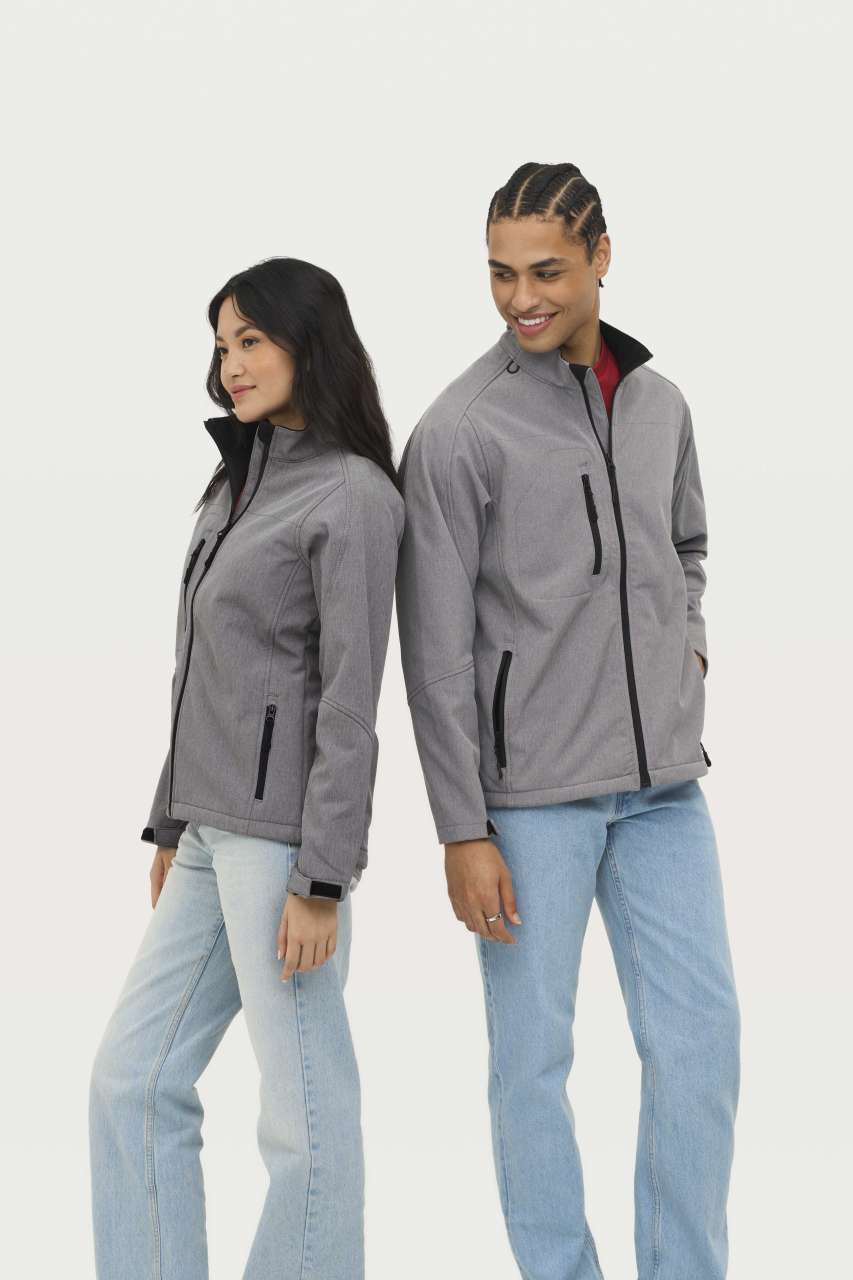 SOL'S RELAX - MEN'S SOFTSHELL ZIPPED JACKET
