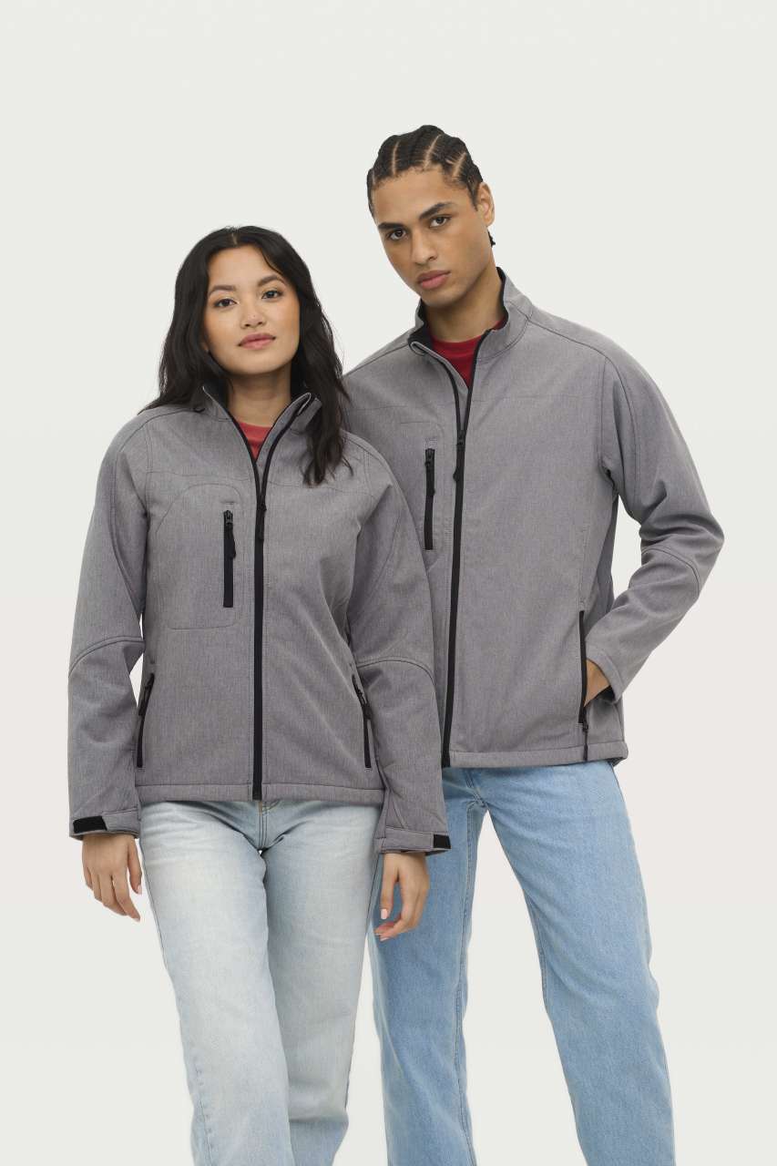 SOL'S RELAX - MEN'S SOFTSHELL ZIPPED JACKET