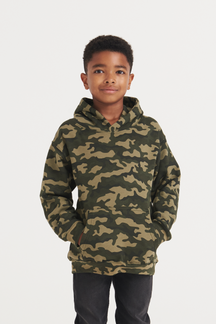 KIDS CAMO HOODIE