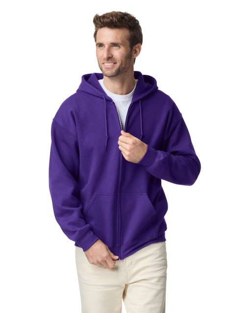HEAVY BLEND™ ADULT FULL ZIP HOODED SWEATSHIRT