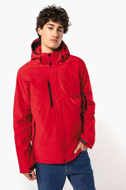 FÉRFI KAPUCNIS SOFTSHELL BÉLELT PARKA