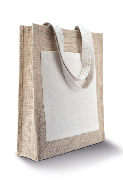 JUTE SHOPPER BAG